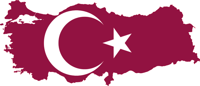 Carte du drapeau de la Turquie.svg