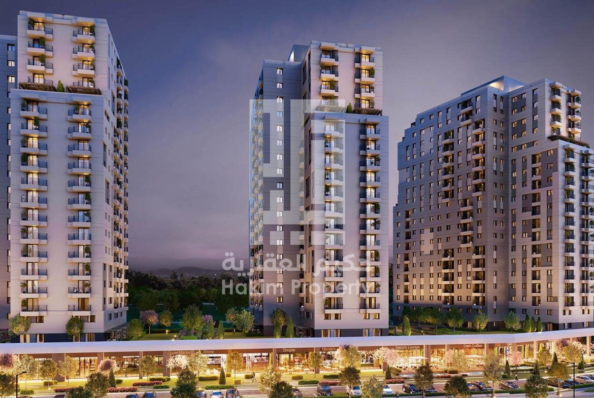 Investment towers in Basin Express